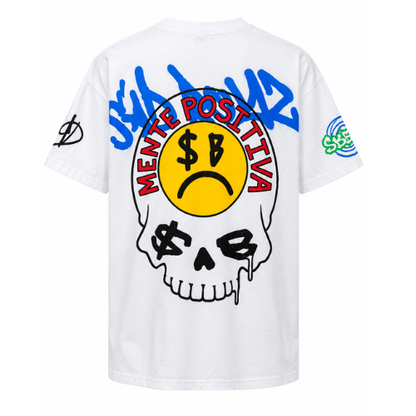 Playera Sad Boys White Black Eyes