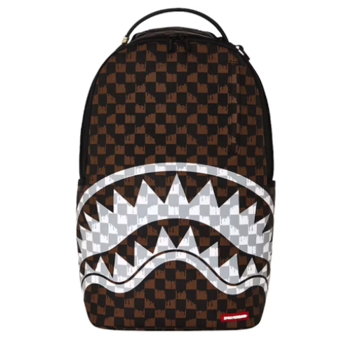 Mochila Sprayground Drip Check Shark Backpack
