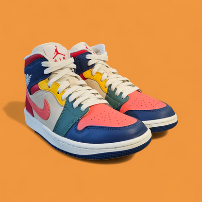 Jordan 1 Mid Multicolor 2022