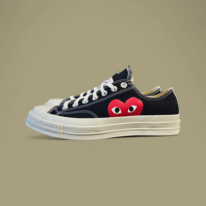 Converse Comme Des Garcons Play Black