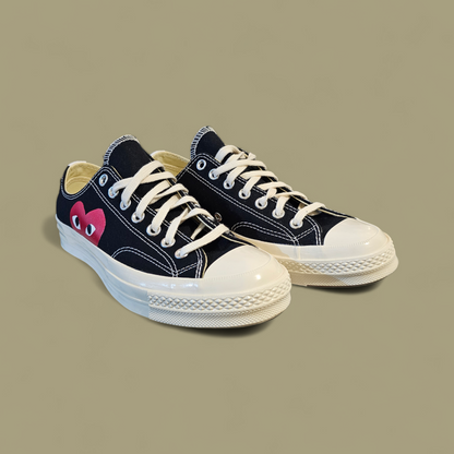 Converse Comme Des Garcons Play Black