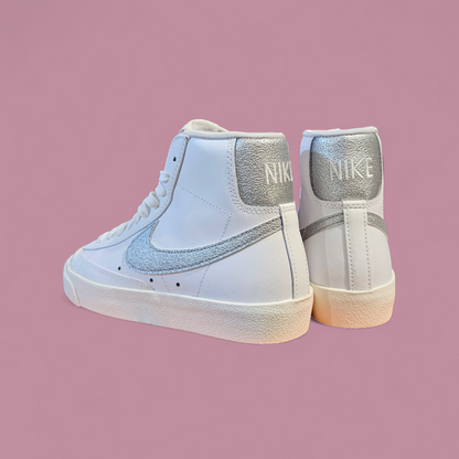 Blazer Mid White Metallic Silver Sail