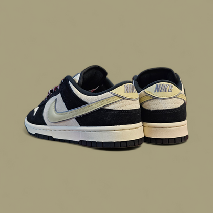 Dunk Low Black Suede Team Gold