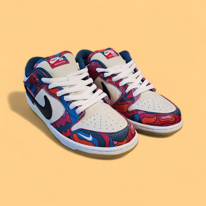 Dunk Low Parra Abstract Art