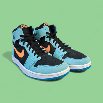 Jordan 1 Zoom Craft Bleached Aqua Bright Citrus