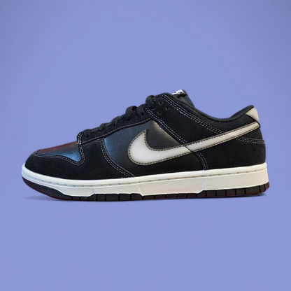 Dunk Low Airbrush Swoosh Black