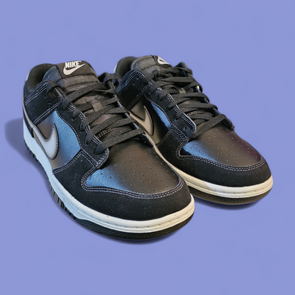 Dunk Low Airbrush Swoosh Black