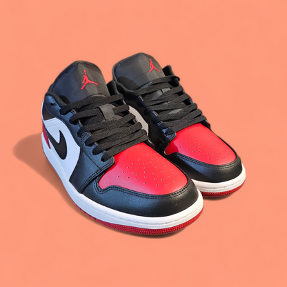 Jordan 1 Low Bred Toe 2.0