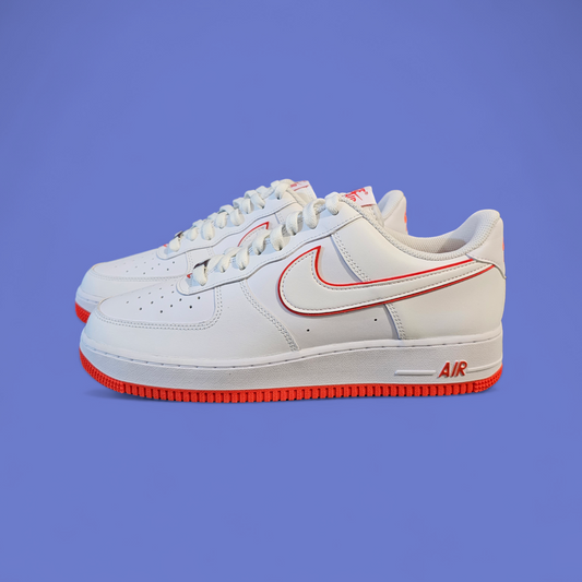 Air Force 1 White Picante Red