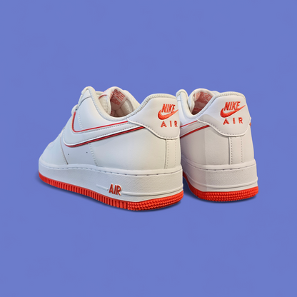 Air Force 1 White Picante Red