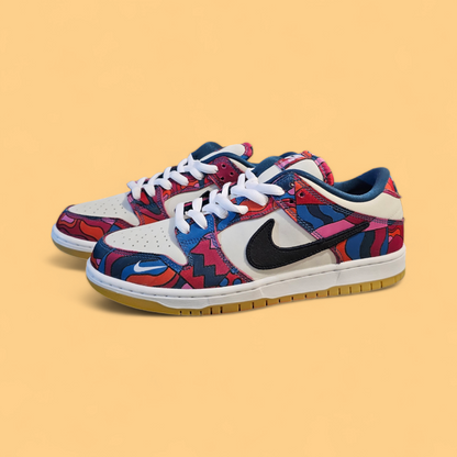 Dunk Low Parra Abstract Art