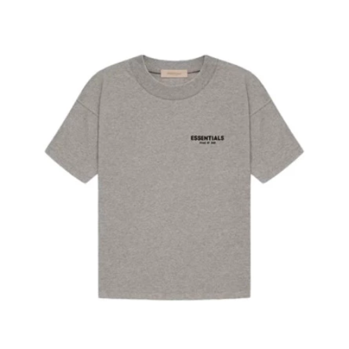 Playera Essentials Gris Oscuro