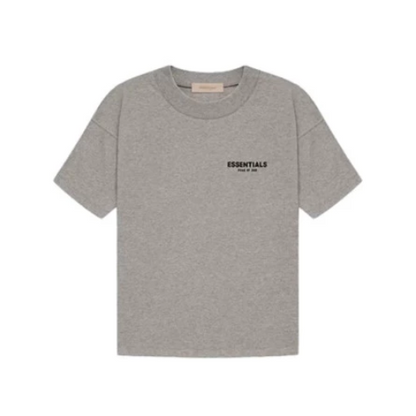 Playera Essentials Gris Oscuro
