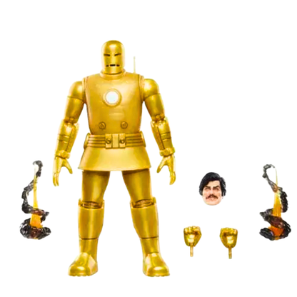 Figura Iron Man Model 01-Gold Marvel Legends