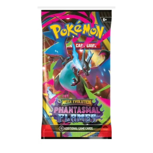 Pokemon TCG: Mega Evolution Phantasmal Flames Booster Pack