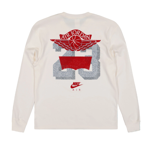 Playera Jordan x Levi's Long Sleeve White