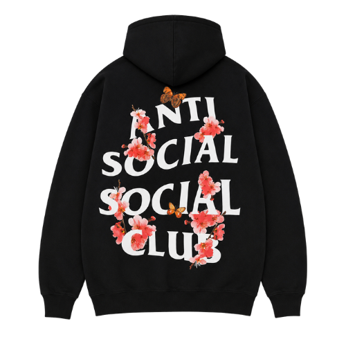 Hoodie Anti Social Social Club Cherry Blossom