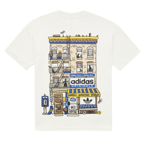 Playera Adidas Originals Store White