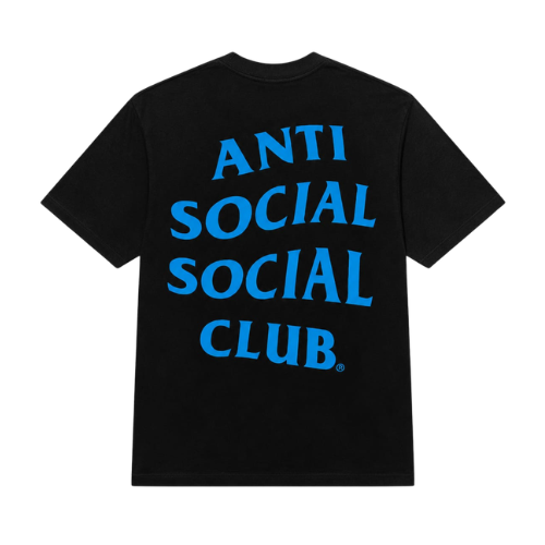 Playera Anti Social Social Club Blue Black