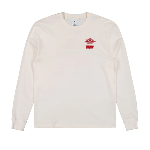 Playera Jordan x Levi's Long Sleeve White