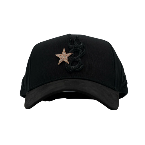 Gorra Barbas Hats B Star Rose Gold