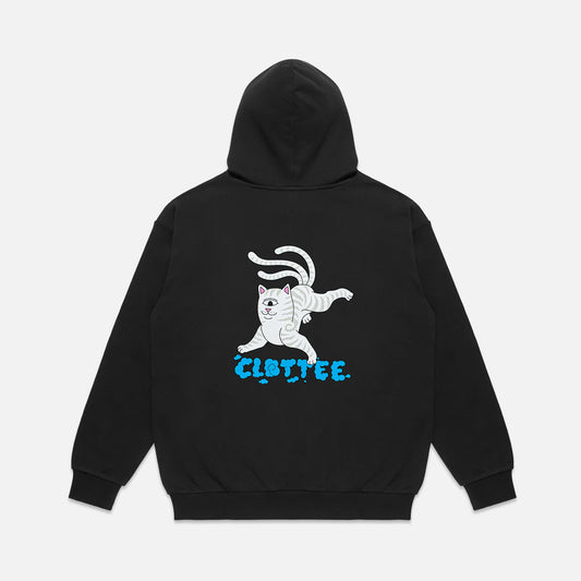 Hoodie Negra RipnDip Clotte