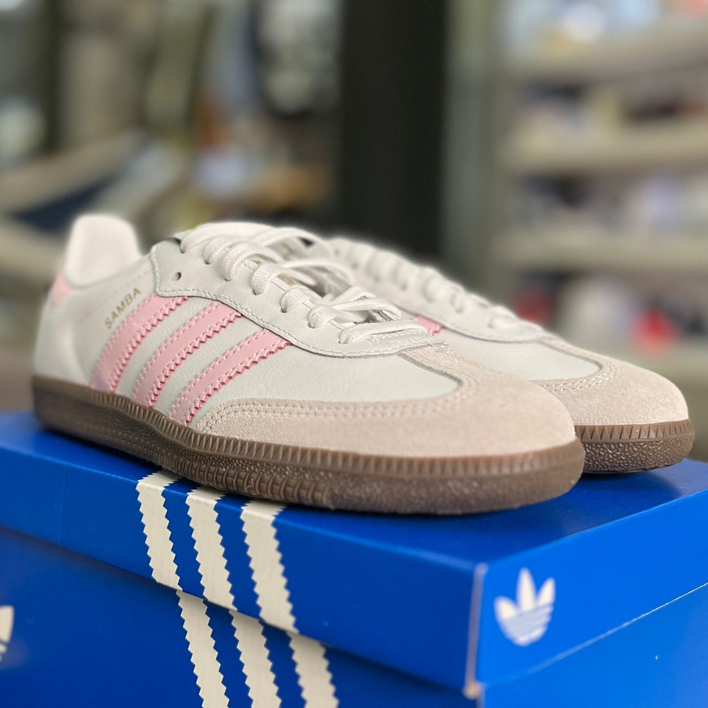 Samba White Clear Pink