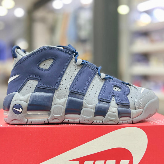Air More Uptempo Cool Grey Midnight Navy