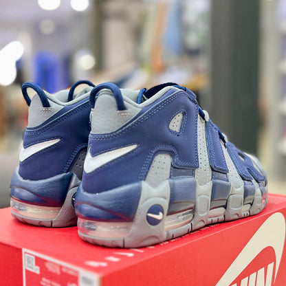 Air More Uptempo Cool Grey Midnight Navy