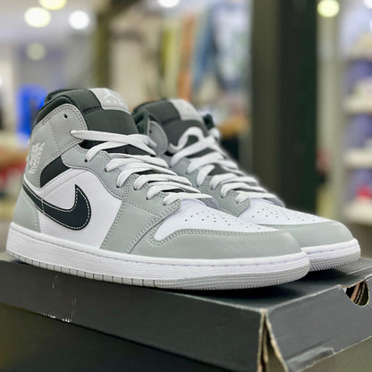 Jordan 1 Mid Light Smoke Grey