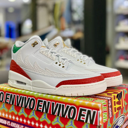 Jordan 3 Retro El Vuelo + Mascara