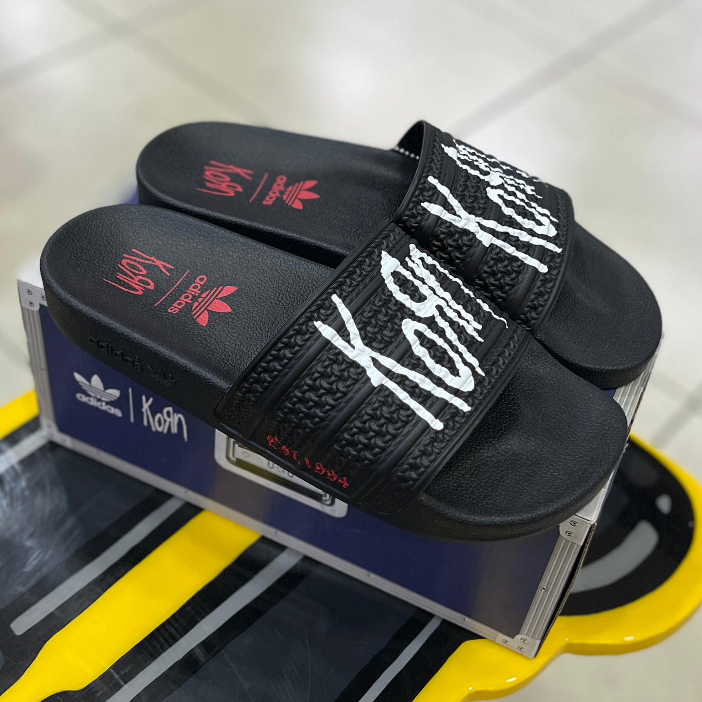 Korn x Adidas Adilette Slide