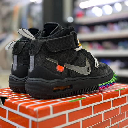 Off-White x Nike Air Force 1 Mid Black
