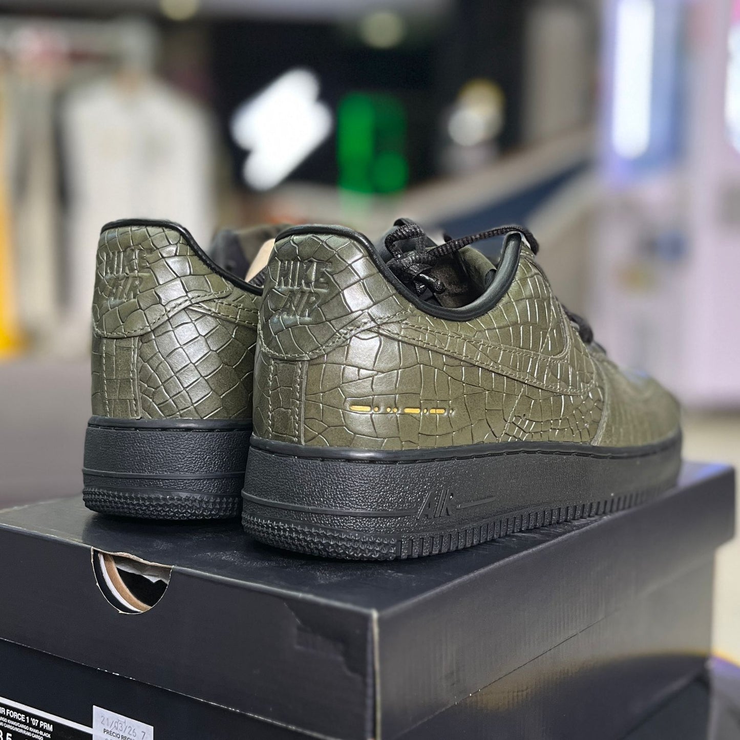 Air Force 1 Low Cargo Khaki Croc