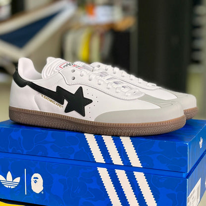 Adidas Bape Samba White Black Gum