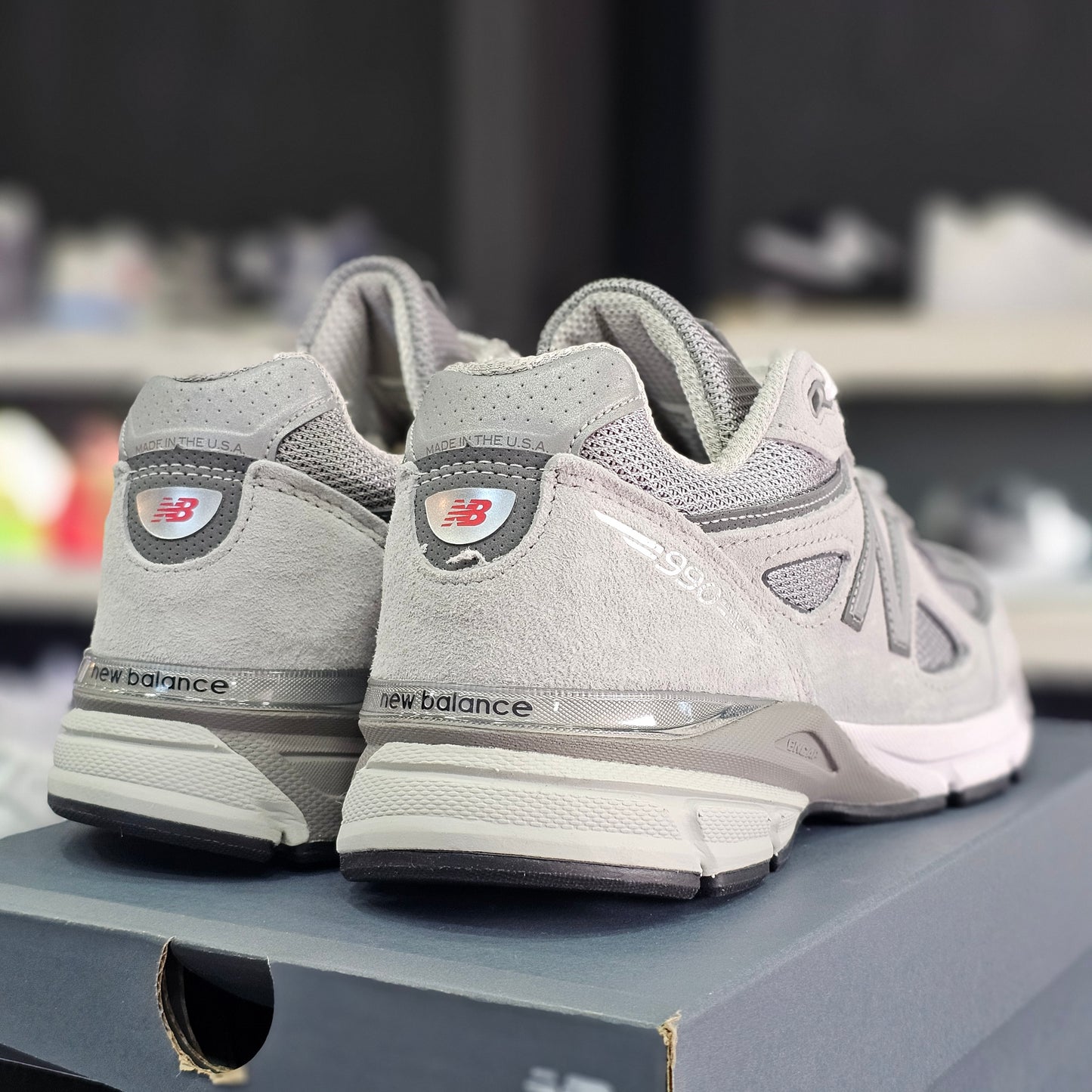 New Balance 990 Made in USA Grey Silver