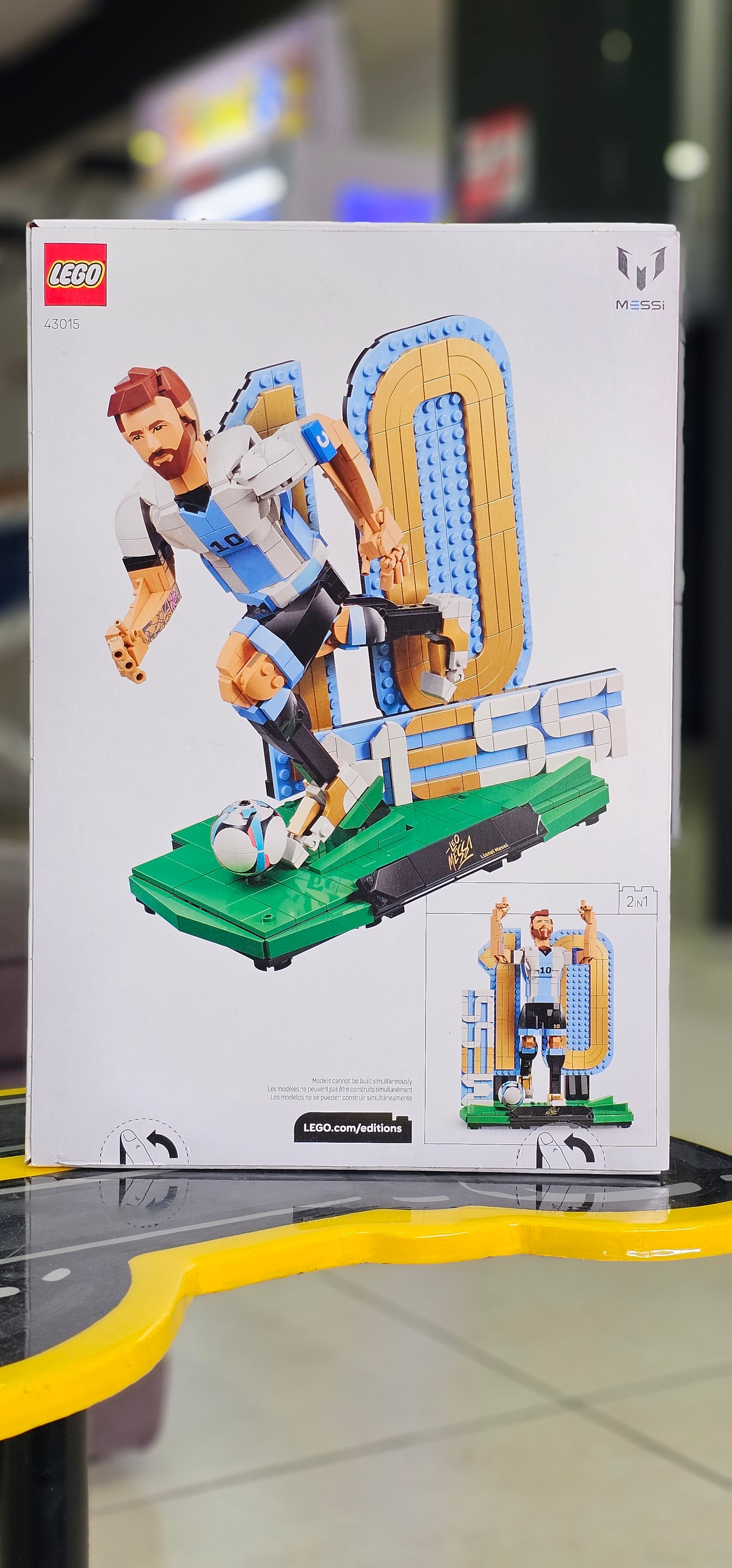 LEGO Editions Sports Lionel Messi: Leyenda del Futbol