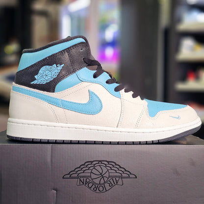 Jordan 1 Mid SE Blue Chill