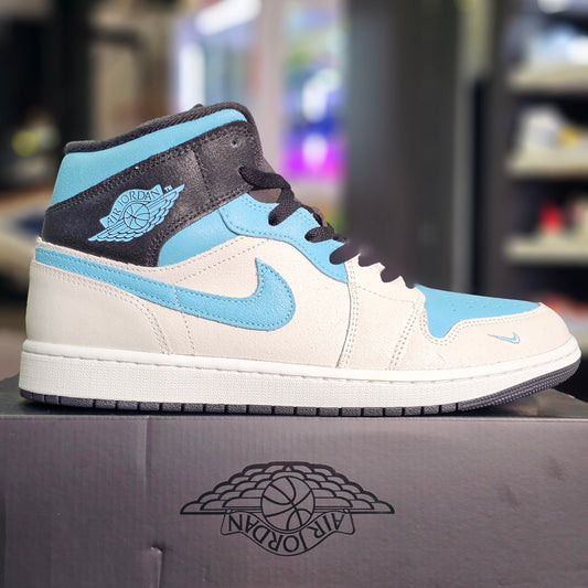 Jordan 1 Mid SE Blue Chill