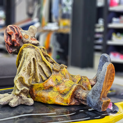 Jeanne Valentine Paper Mache Clown