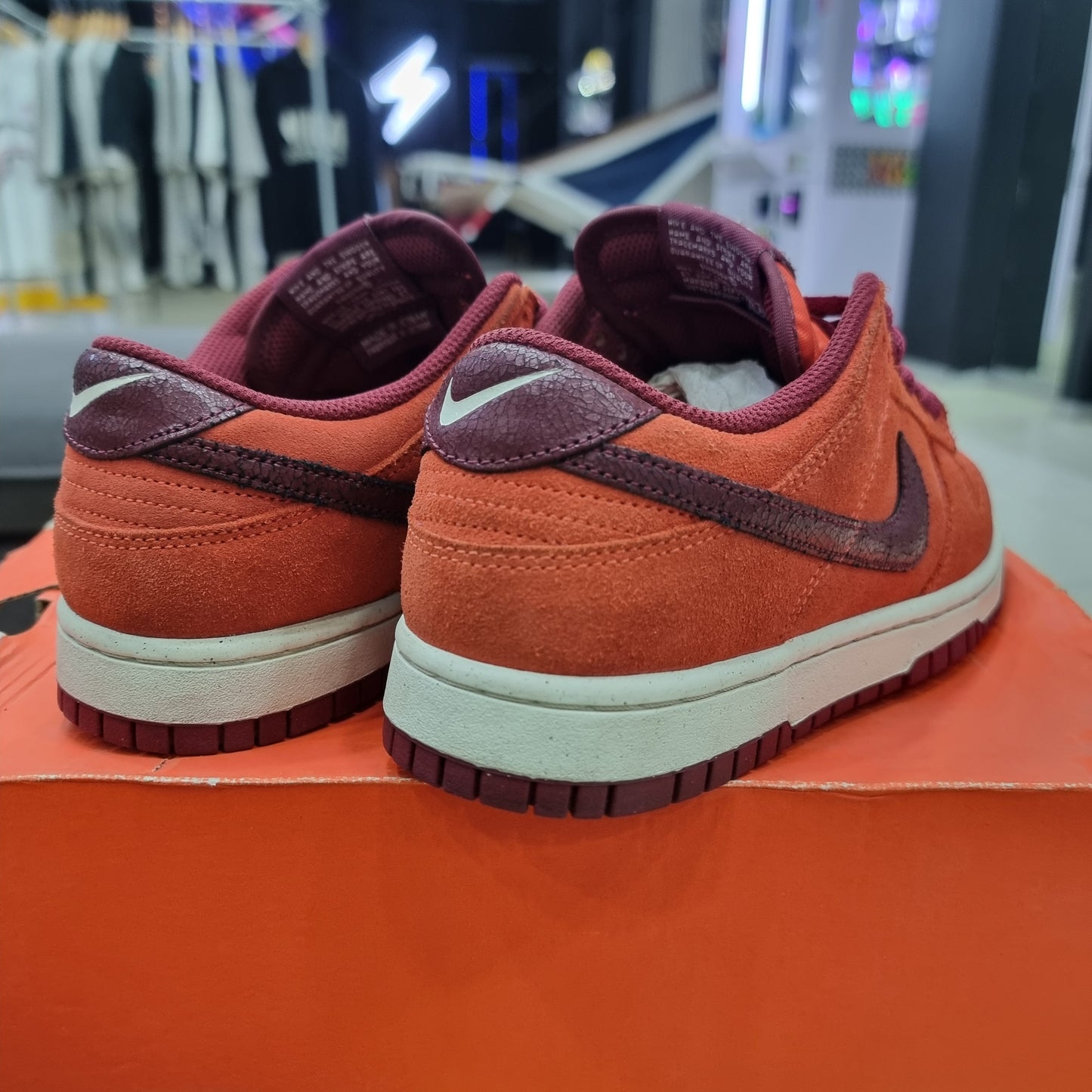 Dunk Low Orange Suede