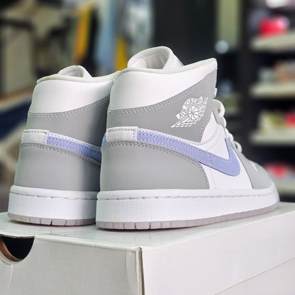 Jordan 1 Mid Aluminum Wolf Grey