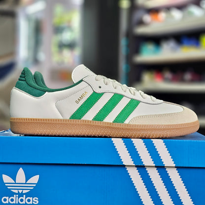 Adidas Samba OG White Collegiate Green