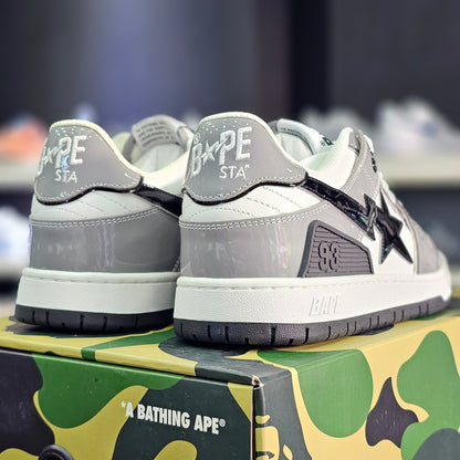 A Bathing Ape Sk8 Sta Grey