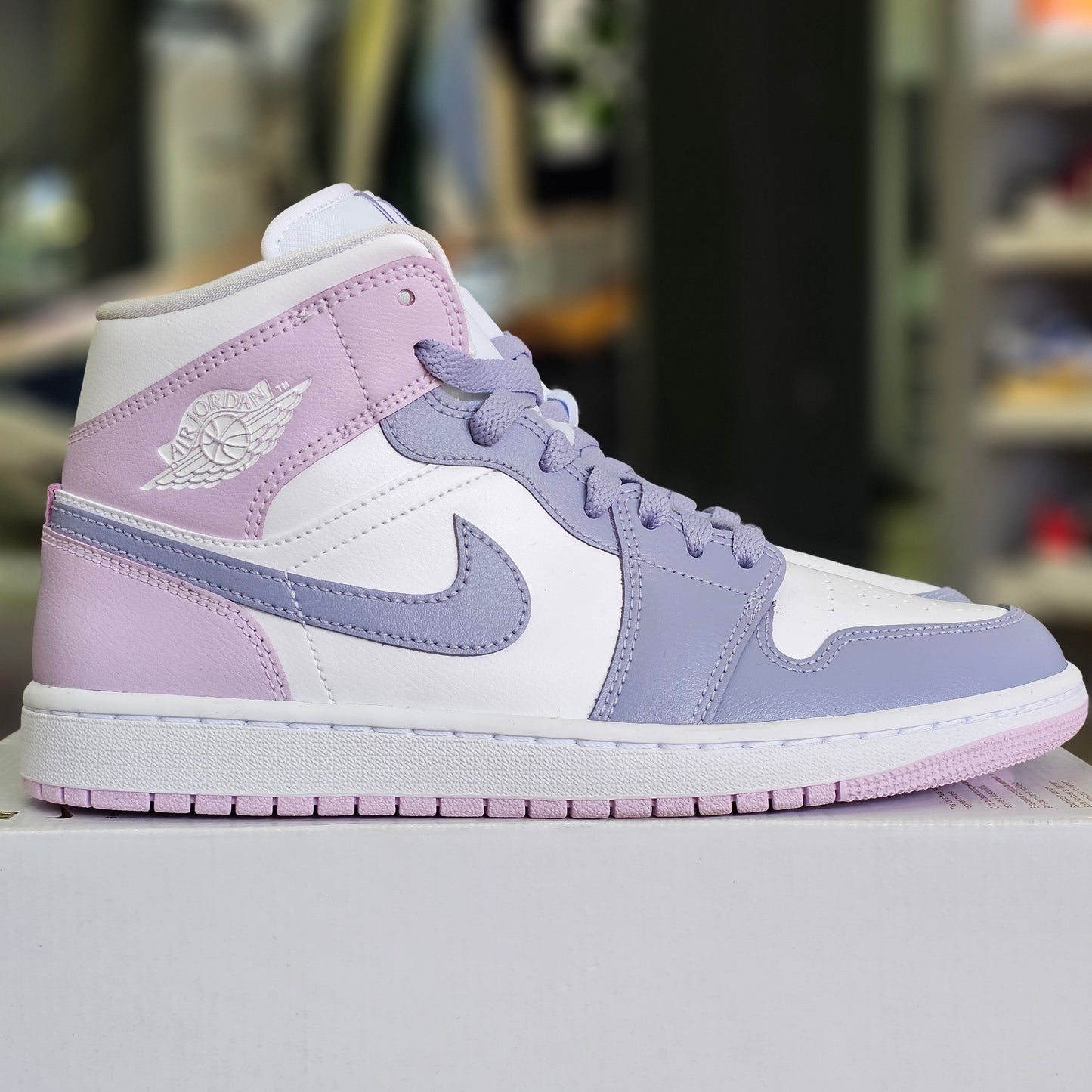 Jordan 1 Mid Haze Indigo