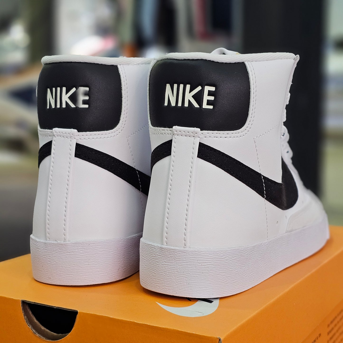 Blazer Mid 77 Next Nature White Black