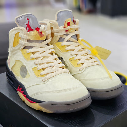 Jordan 5 Off-White Sail
