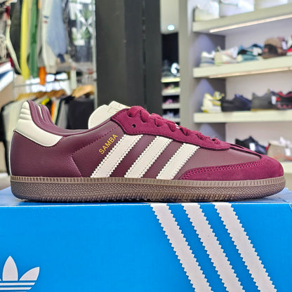 Adidas Samba Maroon Off White Gum