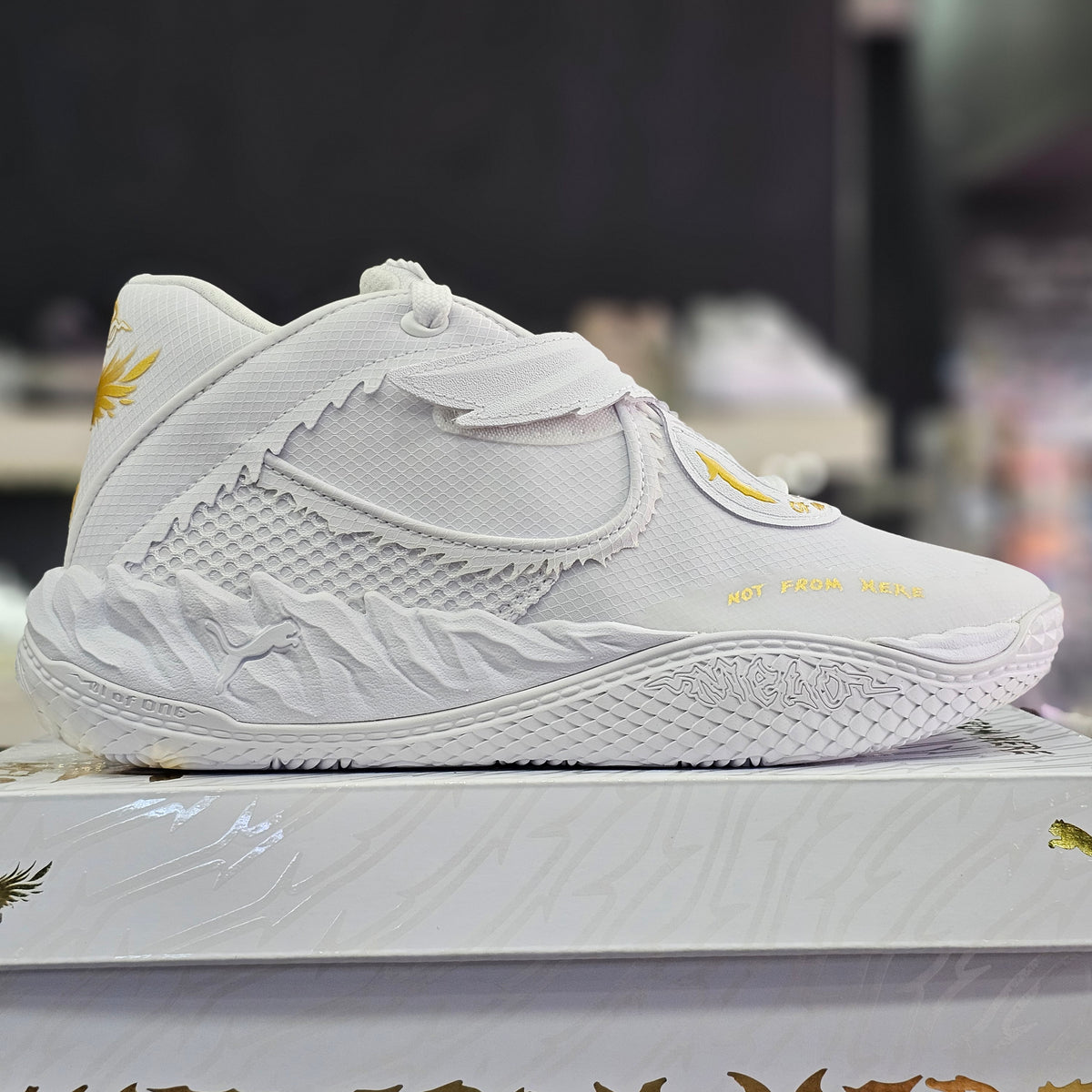 Puma Lamelo MB.05 Mist White Gold