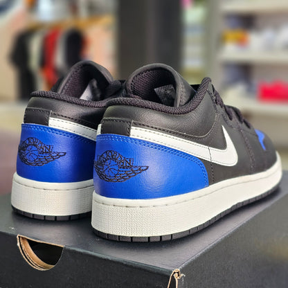 Jordan 1 Low Black Game Royal White